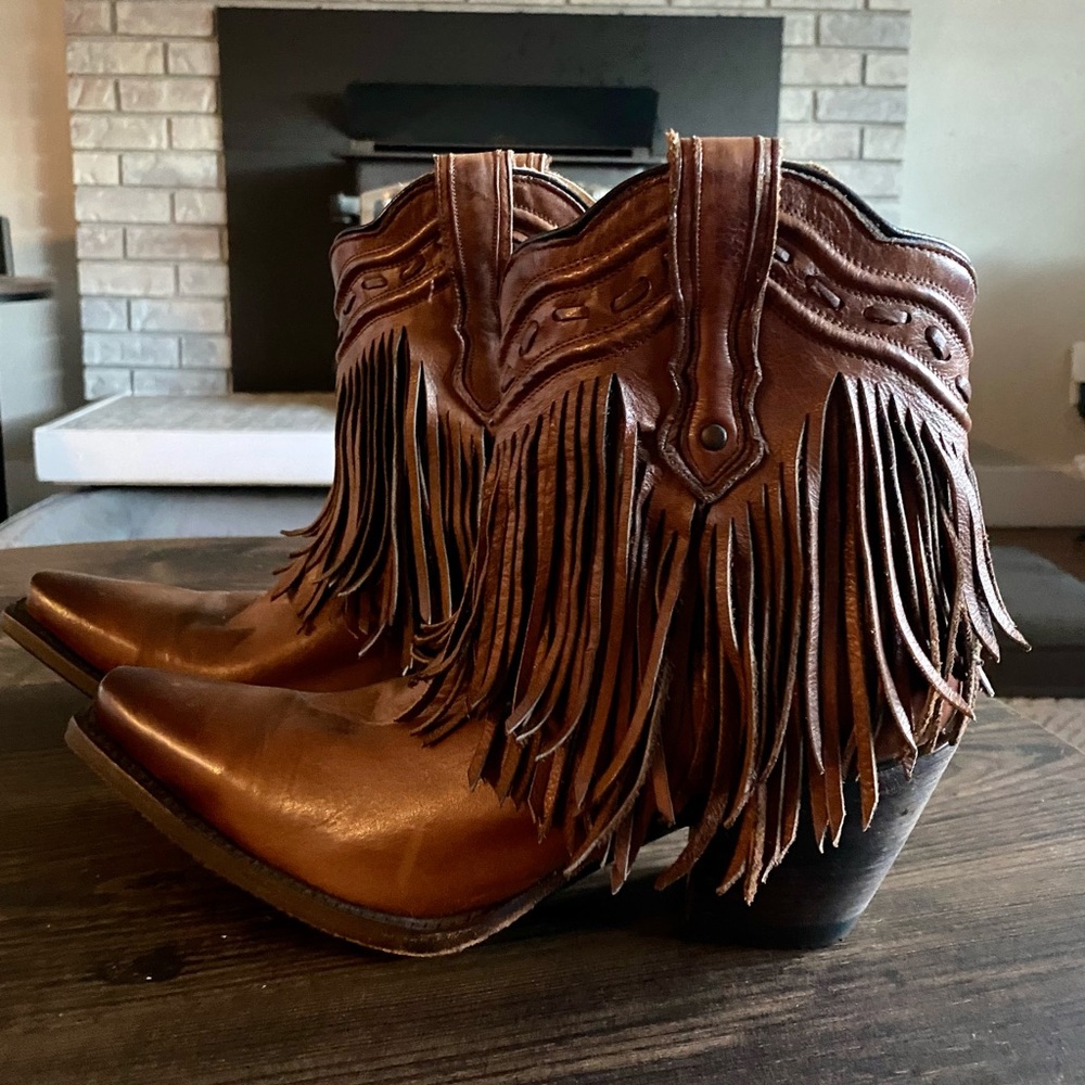 Corral Fringe Bootie